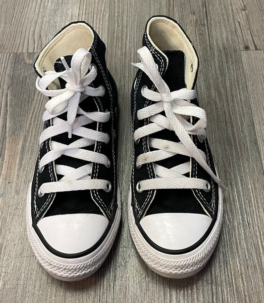 Black  Converse High Tops, 11Y