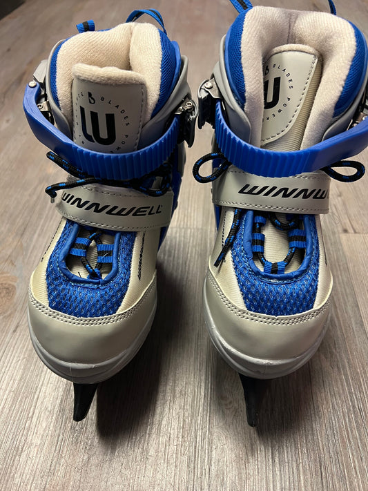 Blue  Winwell Adjustable Skates, 12-2Y