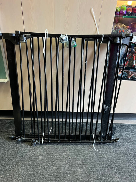 Black  Kidco Saftey Gate, 86 Inch