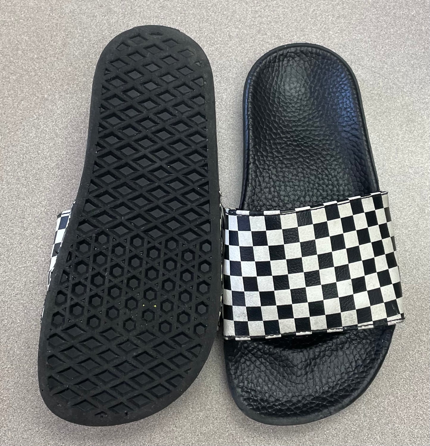 Black  Vans Slides, 2Y
