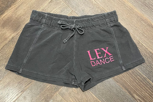 Grey  Comfort Colors Shorts, 14Y