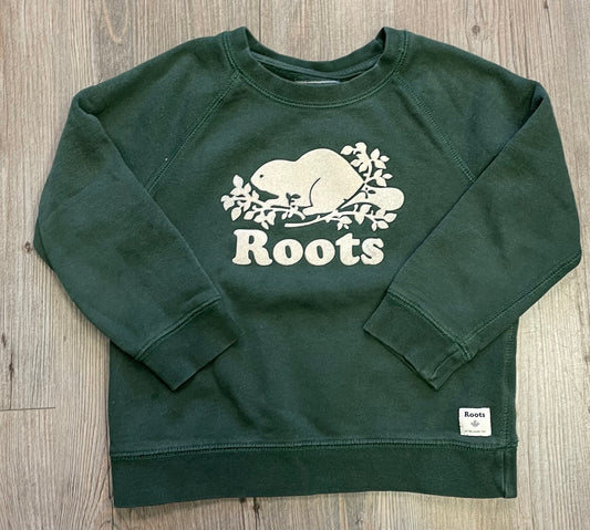 Green  Roots Sweatshirt, 5Y