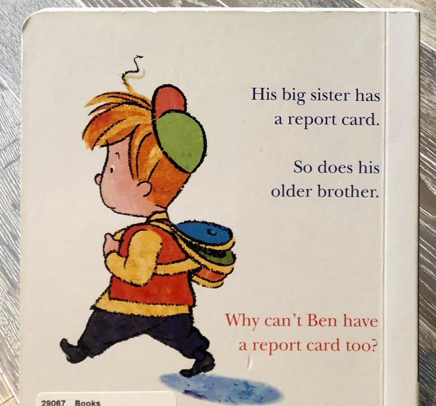 White  A+ For Big Ben, Boardbook