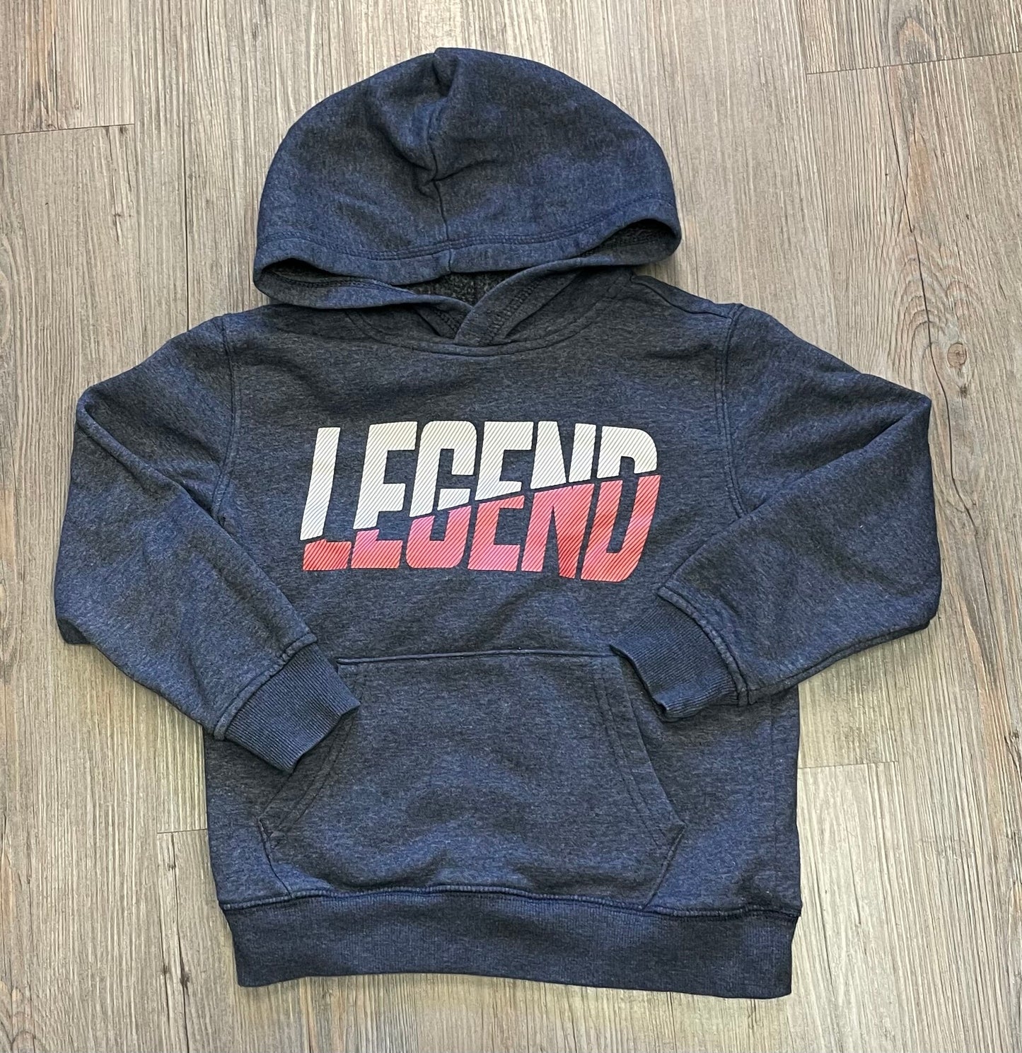 Blue  George Pulover Hoodie, 6Y