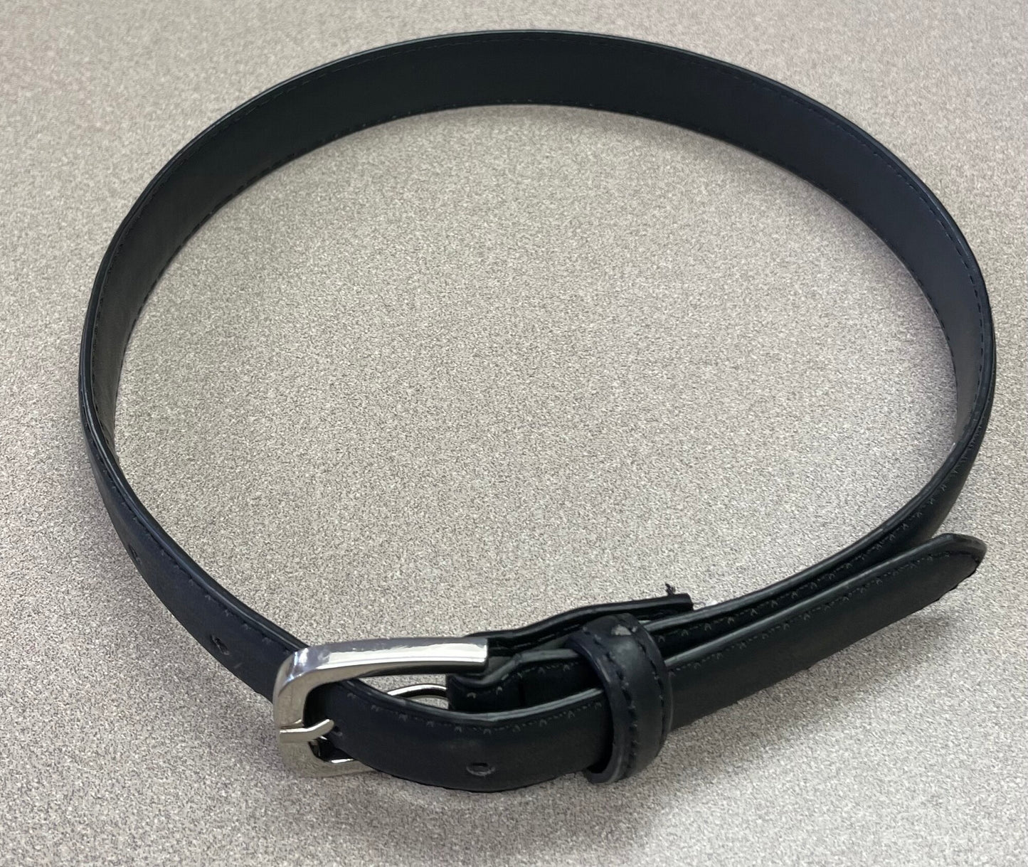 Black  Kids Belt, 4-6Y