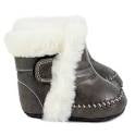 Grey  My Boots - Julian Boots, 6-12M