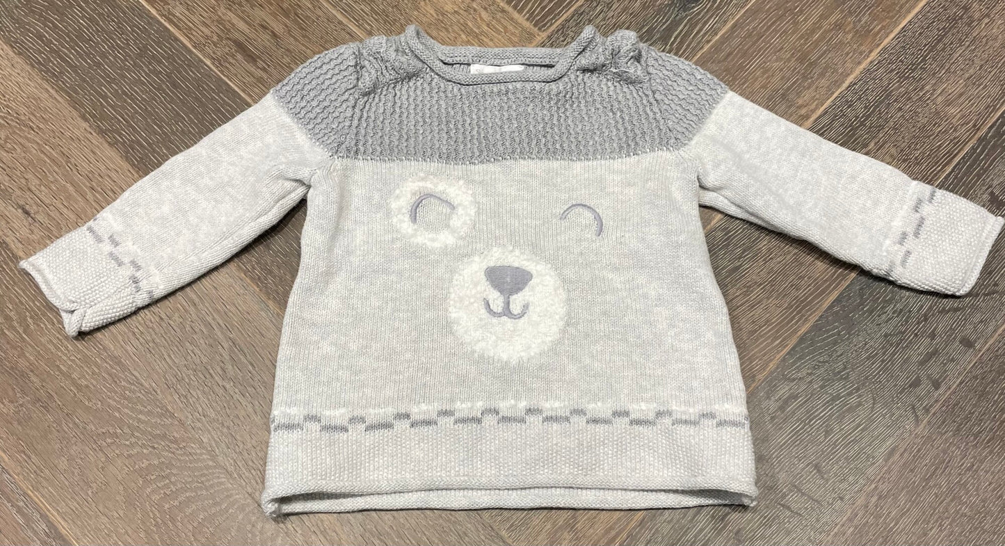 Grey  Savannahknit Shirt, 18M