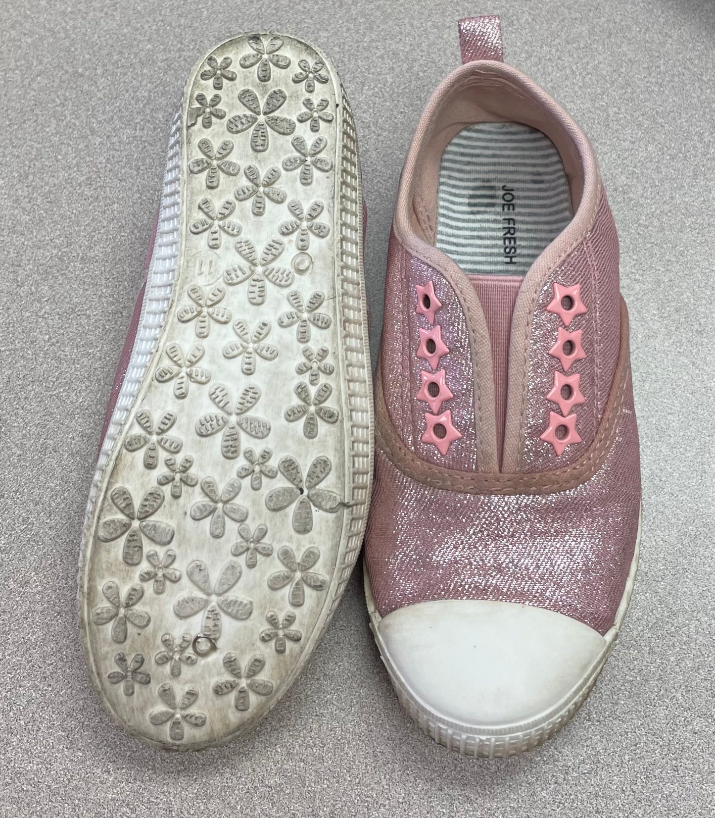 Pink  Joe Fresh Shoes, 11Y