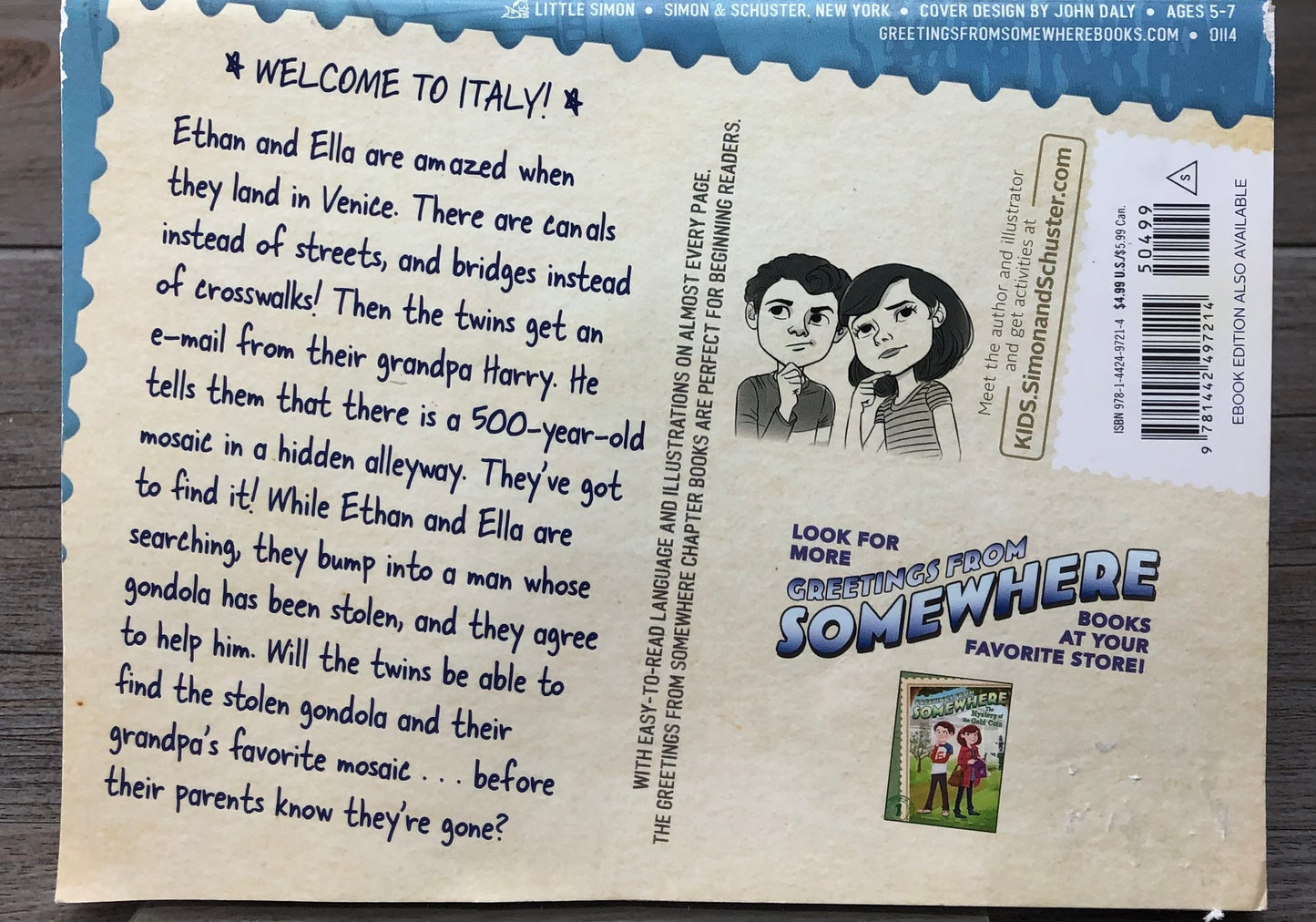 Multi  Greetings Frim Somewhere, Paperback