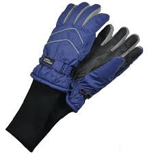 Navy  Snowstoppers Nylon Glove, Age 6-10Y