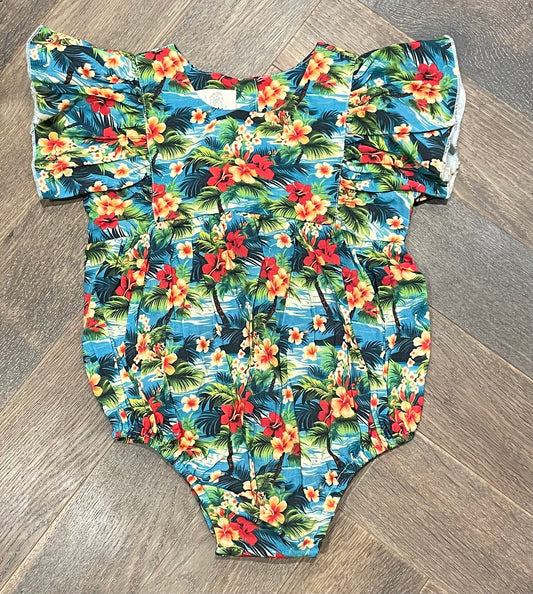 Floral  Vignette Miranda Bubble, 9-12M
