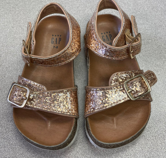 Rosegold  Gap Sandals, 7-8T