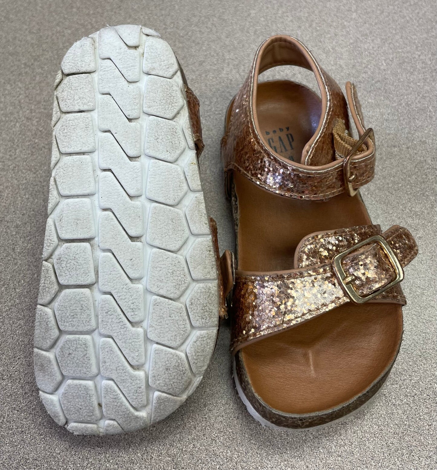 Rosegold  Gap Sandals, 7-8T