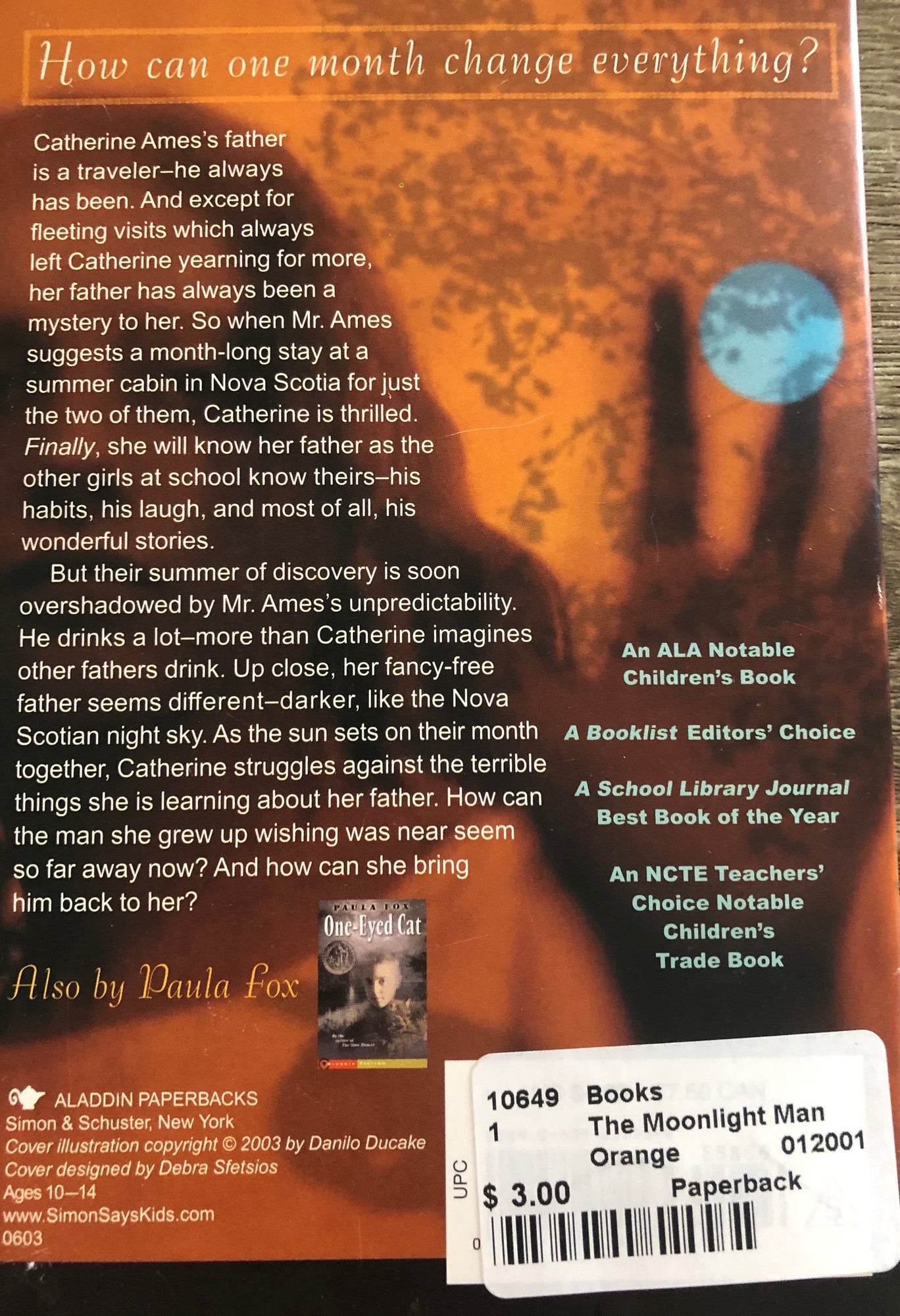 Orange  The Moonlight Man, Paperback