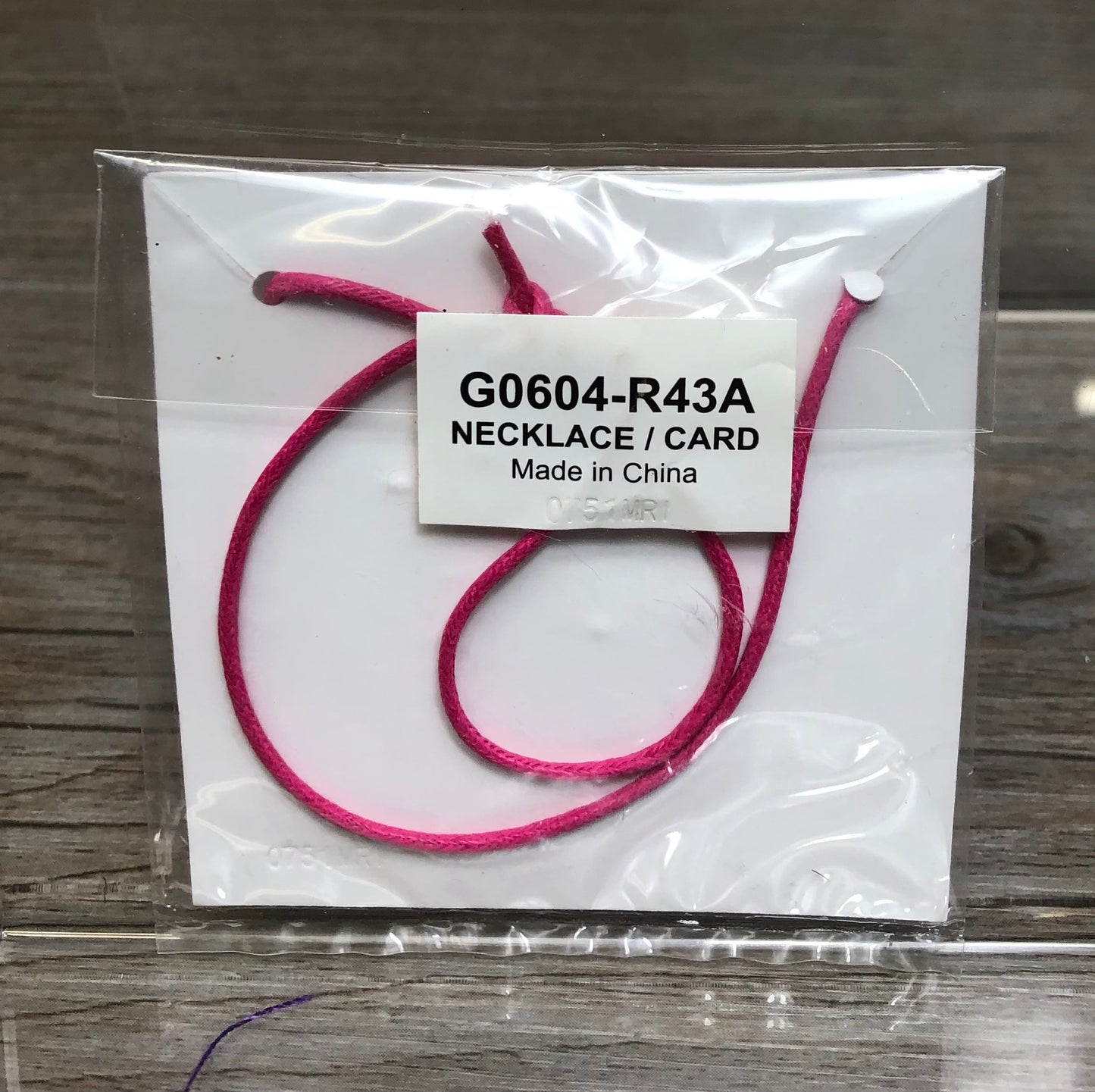 Pink  AG Necklace, One Size