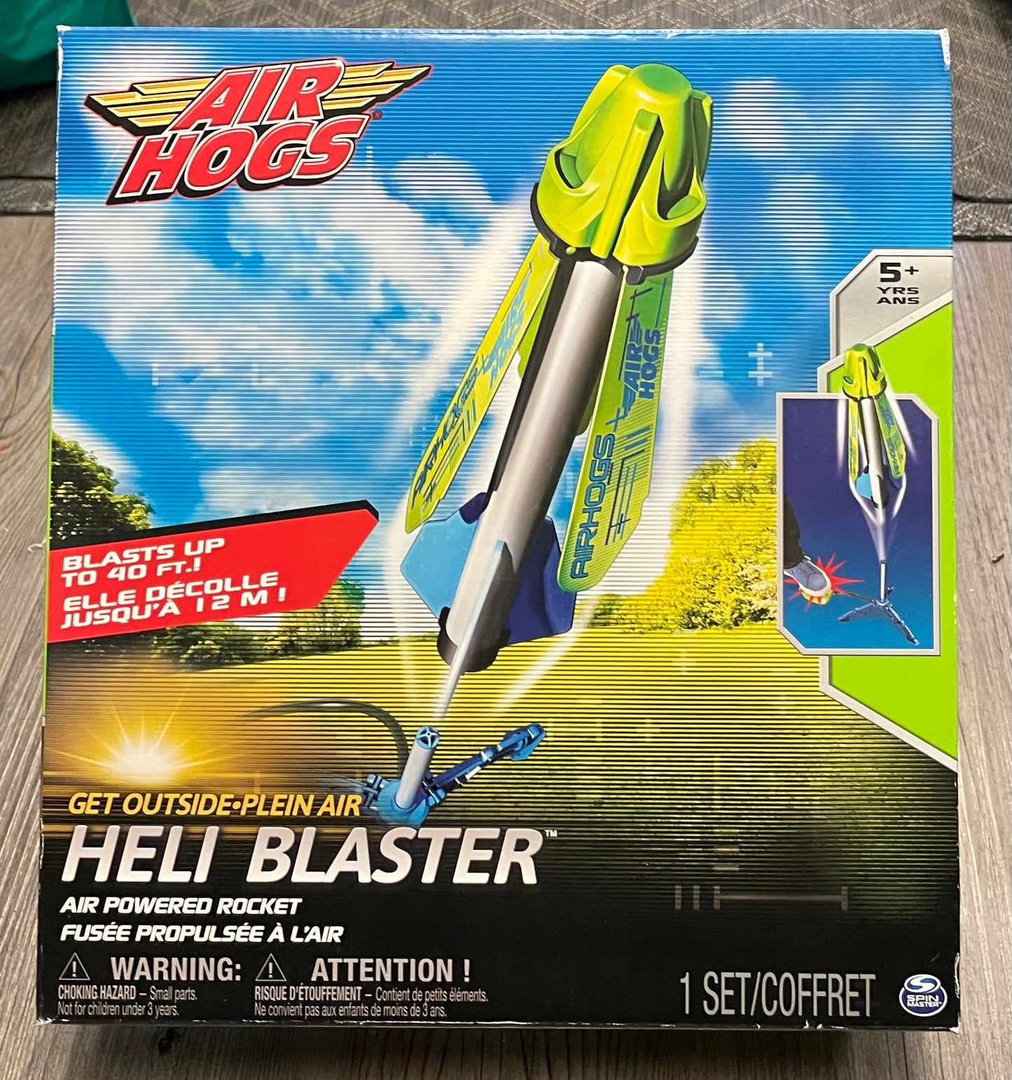 Multi  Air Hogs Heli Blaster, NEW