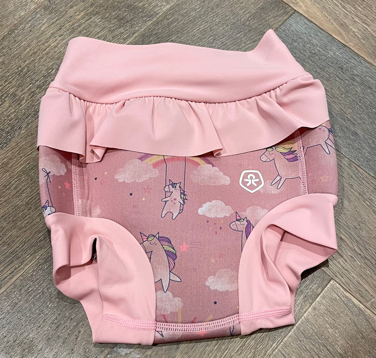 Multi  Color Kids Swimming Short, 1Y