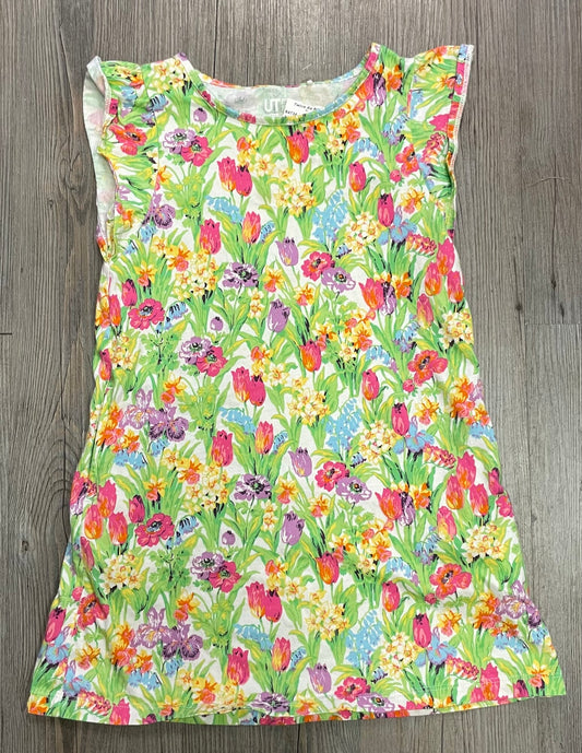 Floral  Uniqlo Dress, 5-6Y