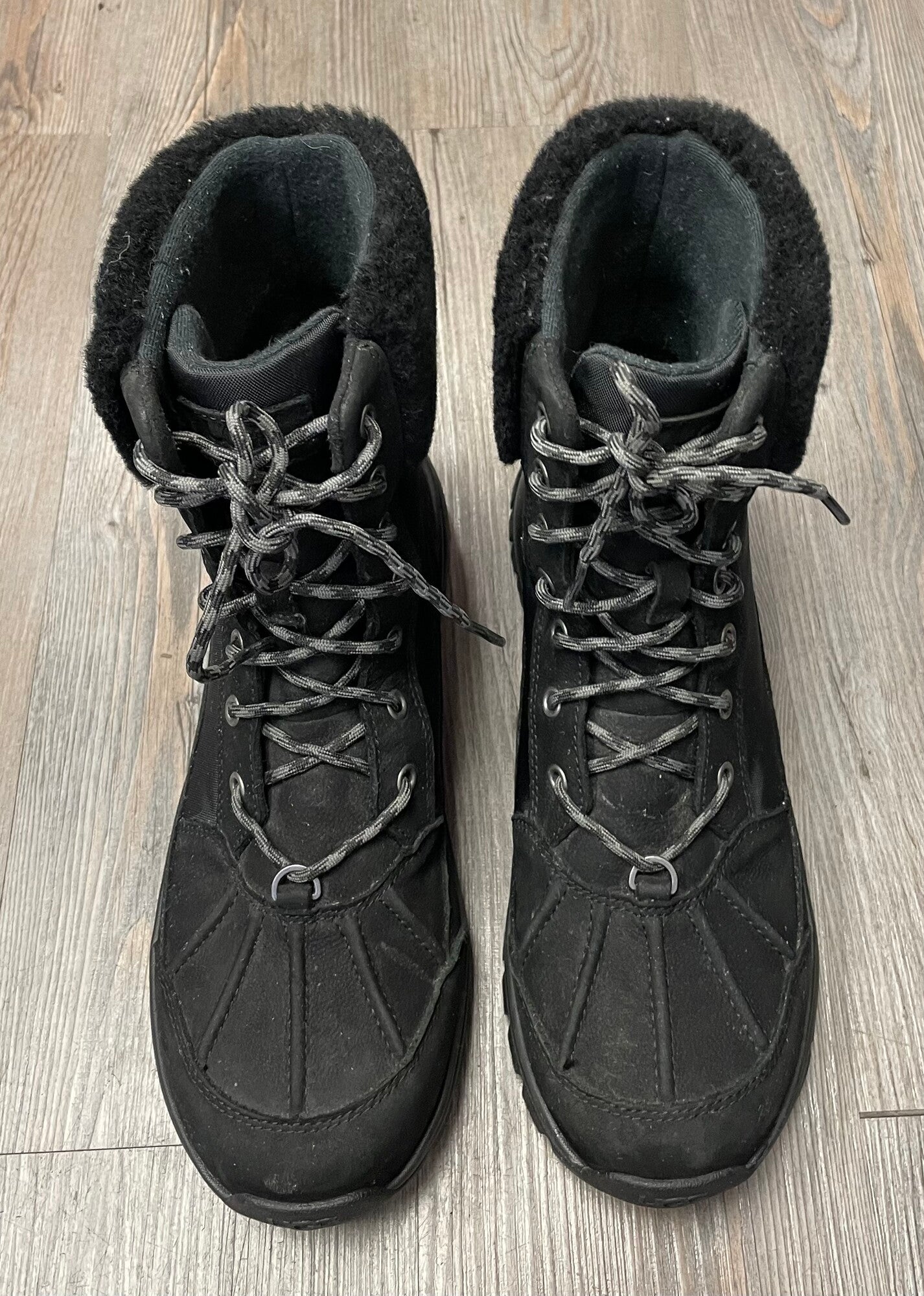 Black  Ugg Winter Boots, 9.5Y
