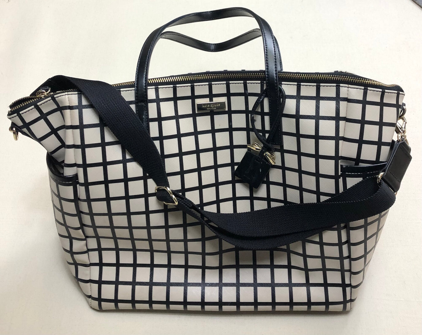 Cream Bl  Kate Spade Diaper Bag, None