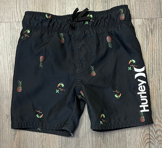 Black  Hurley Swimming Shorts, 2Y