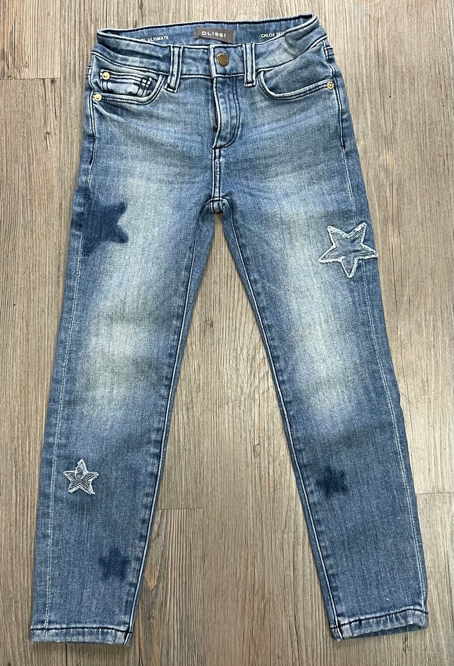 Blue  DL 1961 Chloe Skinny, 6Y