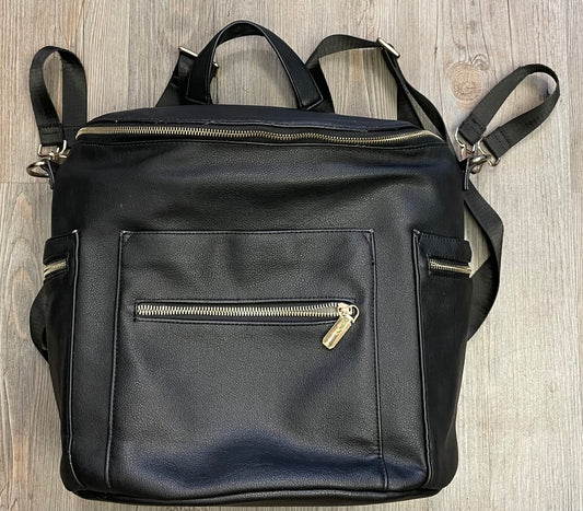 Black  Miss Fong Diaper Back Pac, Pre-owned