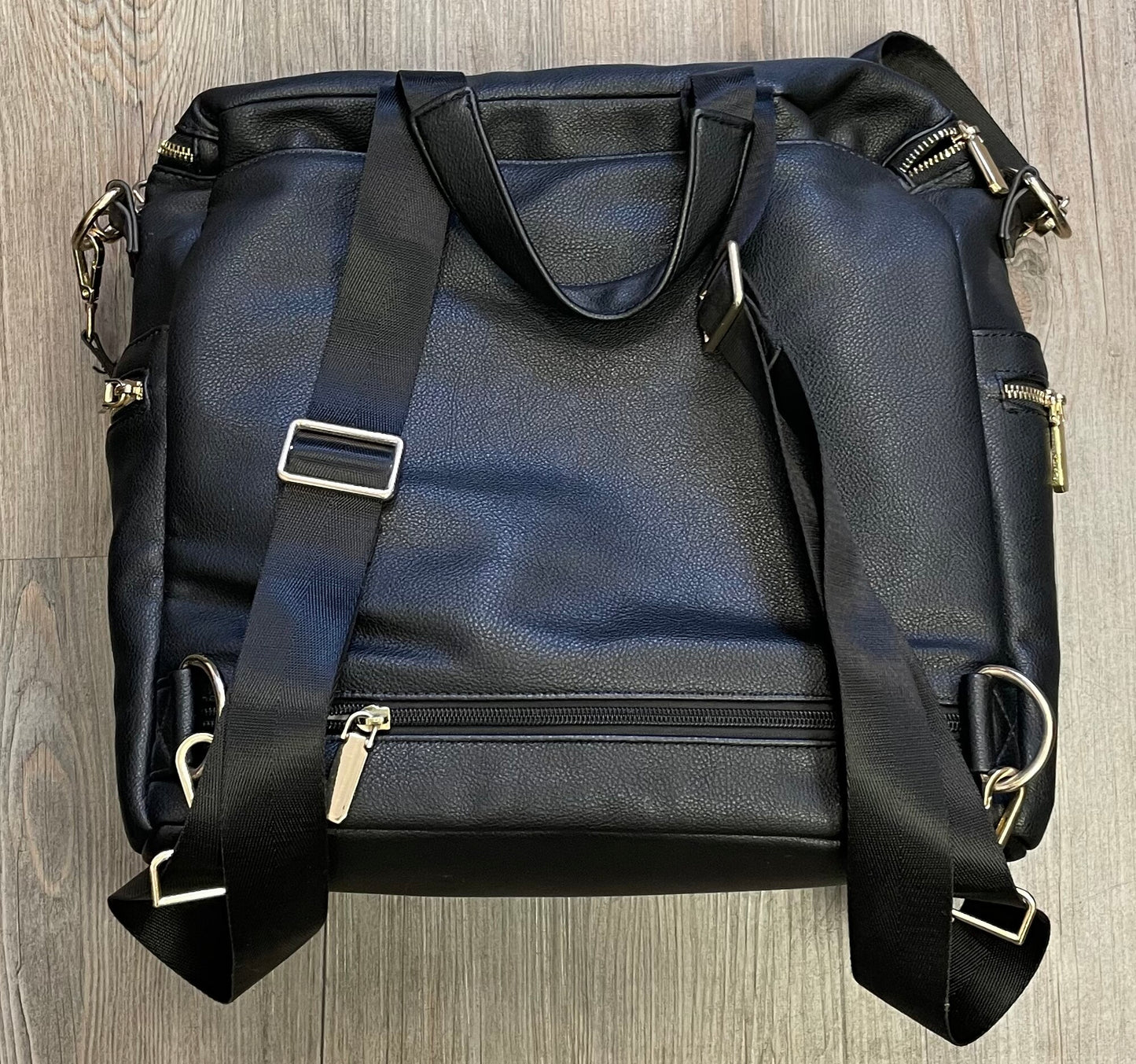 Black  Miss Fong Diaper Back Pac, Pre-owned