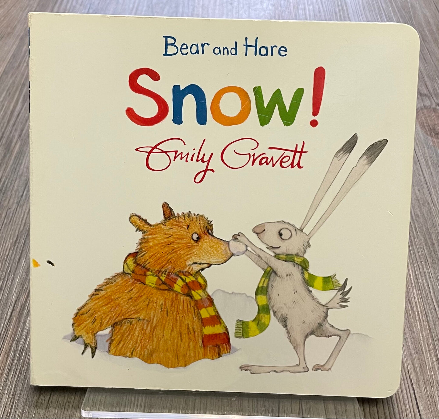 Multi  Bear And Hare Snow!, Boardbook