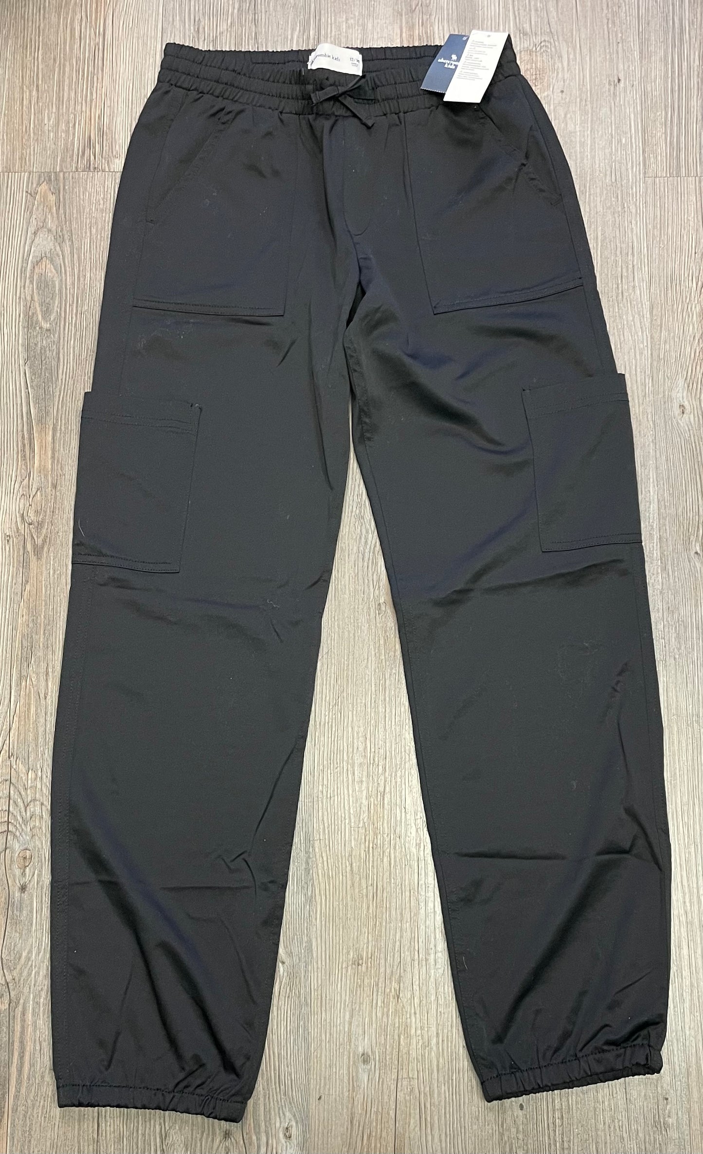 Black  Abercrombie Utility Pants, 13-14Y