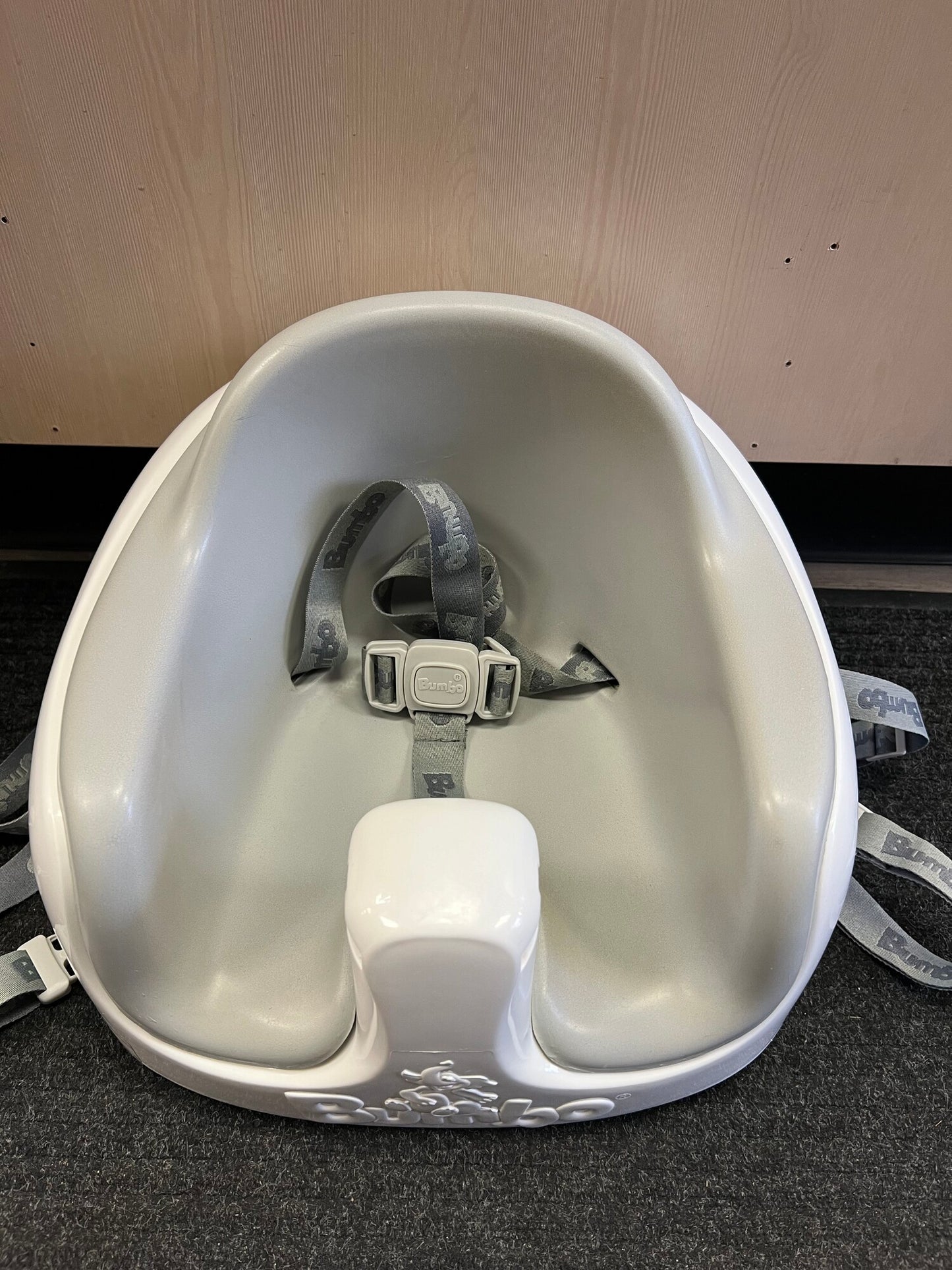 White  Bumbo 3in1Booster Seat, None