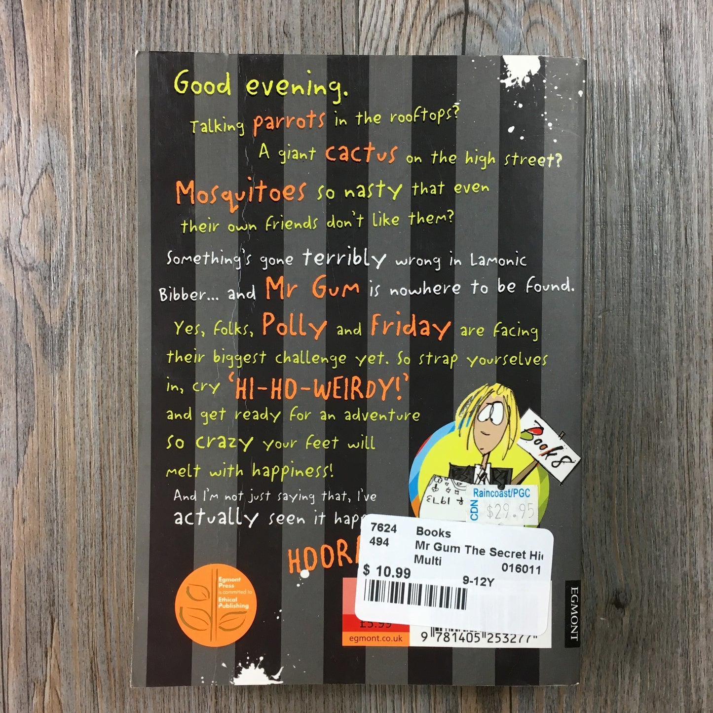 Multi  Mr Gum The Secret Hide Ou, 9-12Y