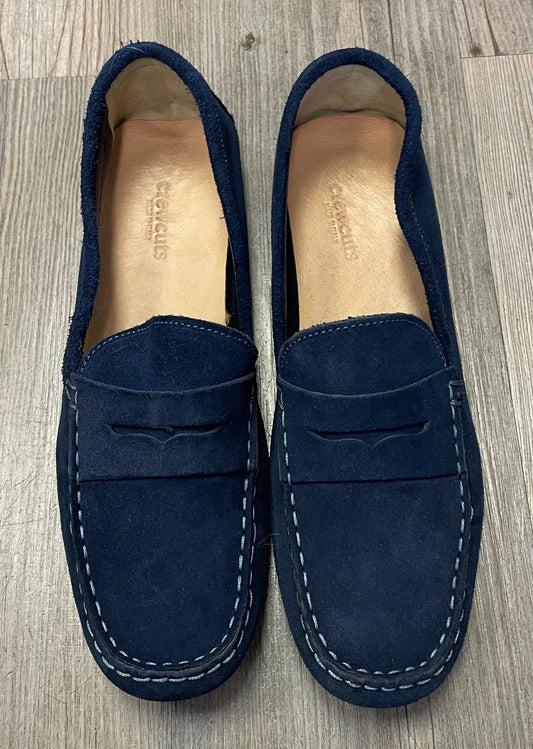 Navy  Crewcuts Loafers Suede, 6Y