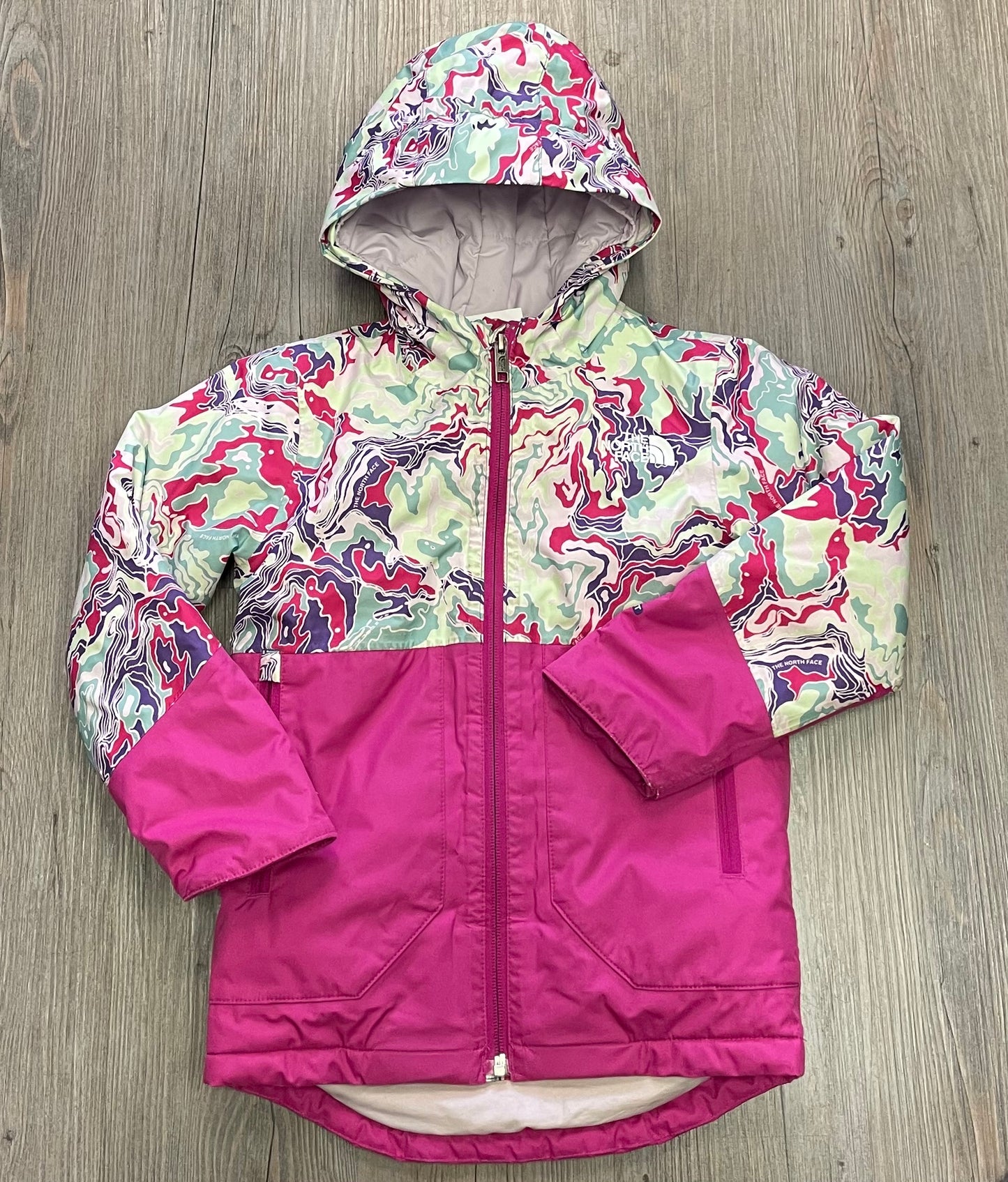 Multi  Northface Ski  Jacket, 5Y