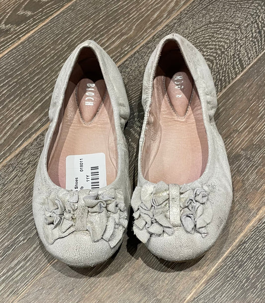 Silver/b  Bloch Shoes, 11Y
