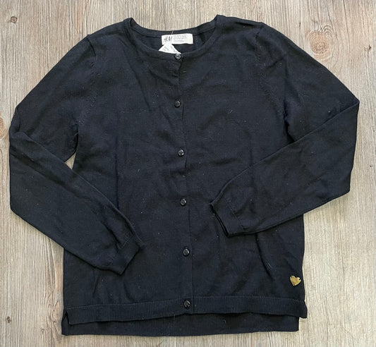 Black  H&M Cardigan, 8-10Y