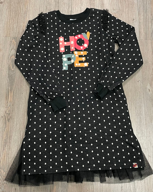 Black  Boboli LS Dress, 10Y