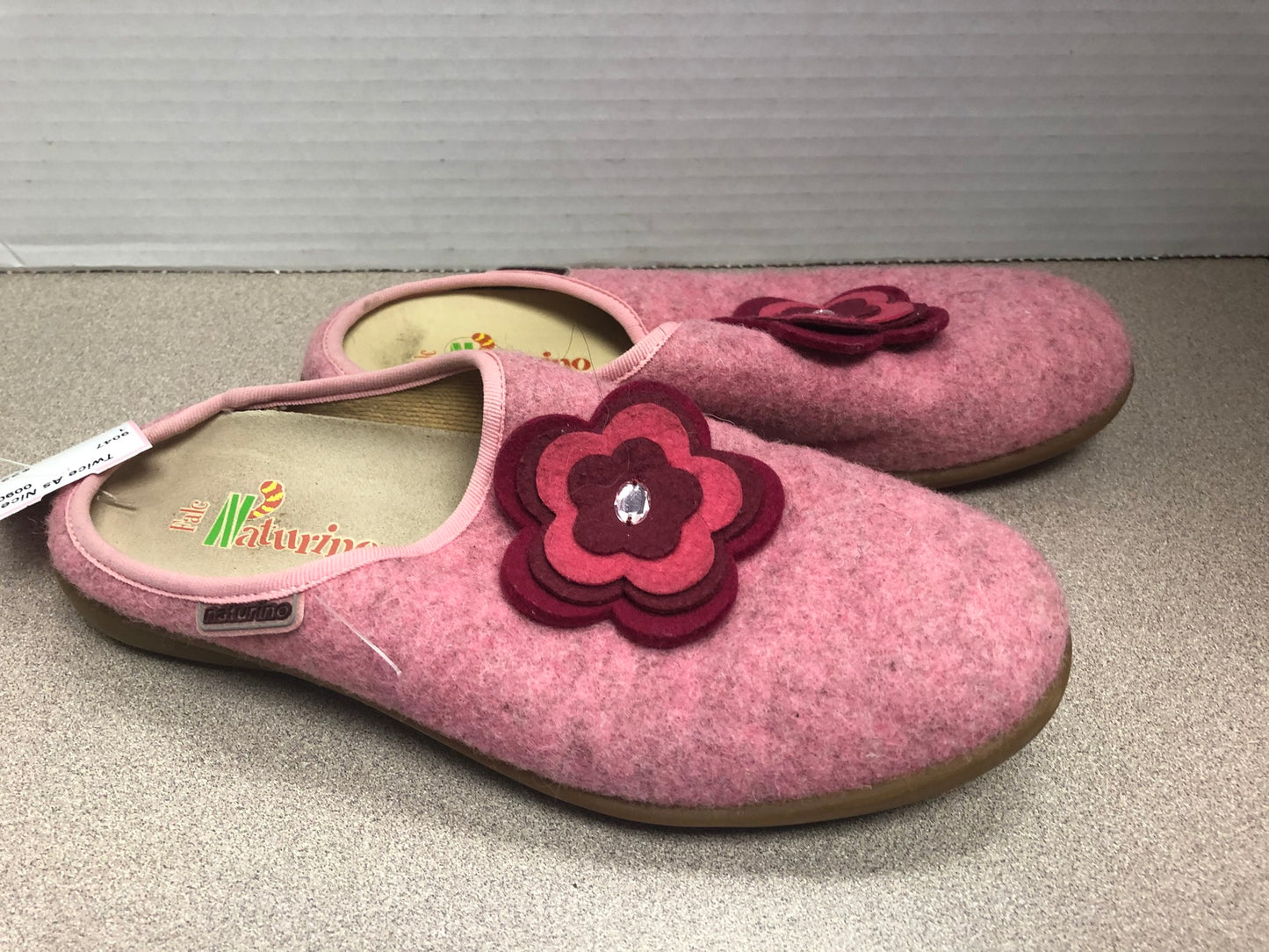 Pink  Naturino Indoor Slippers, 2Y
