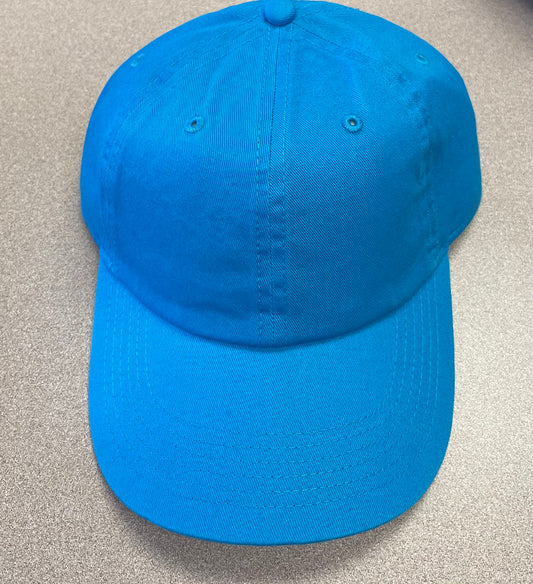 Turquois  Adjustable Baseball Cap, One Size