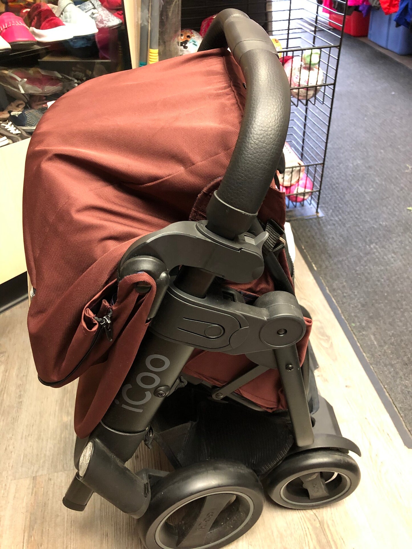 Maroon  ICOO Acrobat Stroller, 44lbs Max