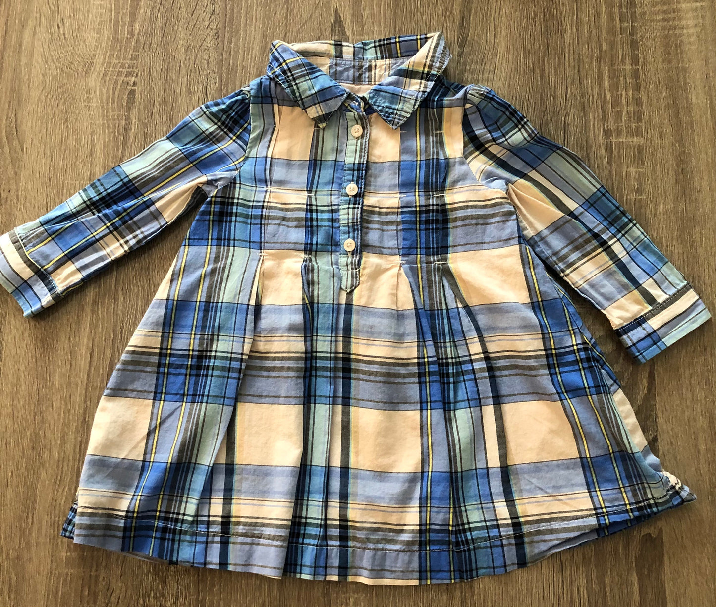 Plaid  Gap Dress, 18-24M