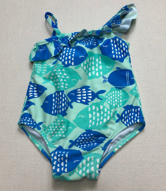 Multi  Carters Bathingsuit, 9M