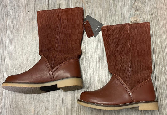 Brown  Zara Fall Boots, 10.5T