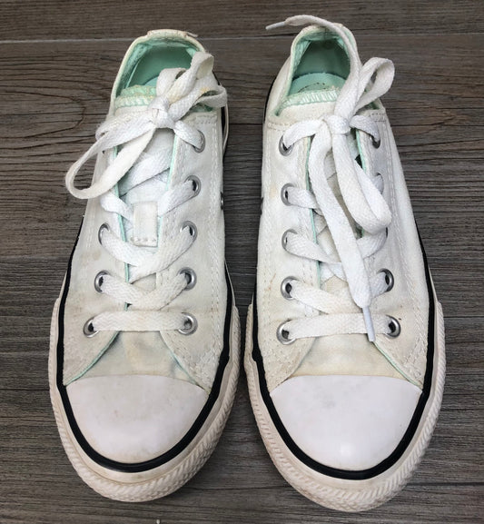 White/te  Converse Sneaker Shoes, 1Y