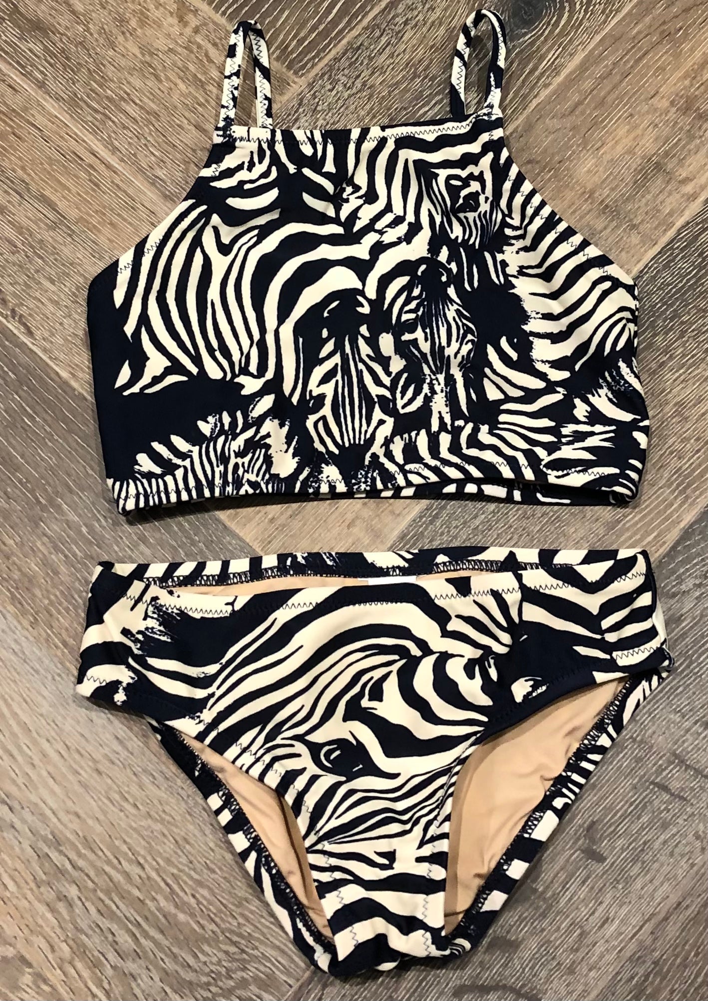 Navy/whi  Crewcuts Bathingsuit 2pc, 4-5Y