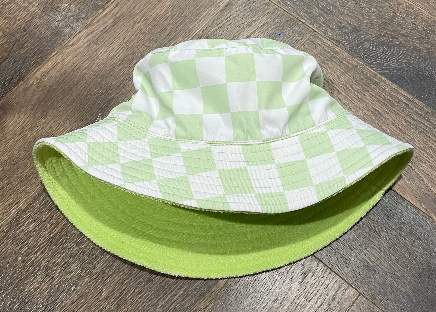 Lime  Headster Terry Bucket Hat, 49-52CM