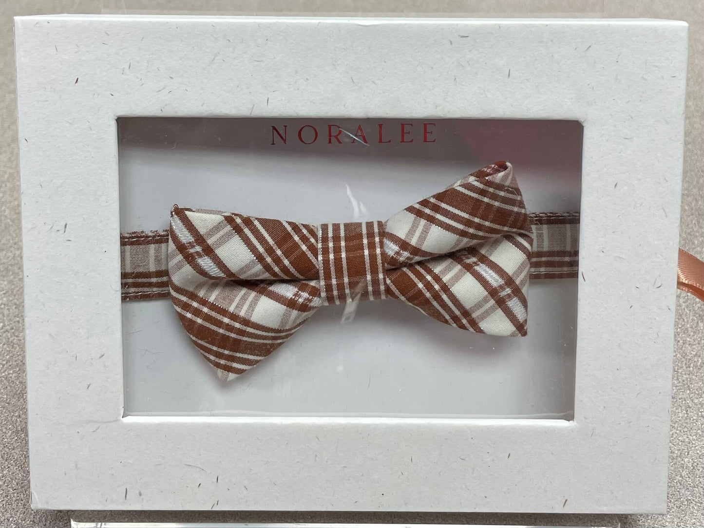 Brown  Noralee Bow Tie, 1-4Y