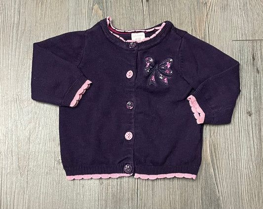 Purple  H&M Cardigan, 6-9M