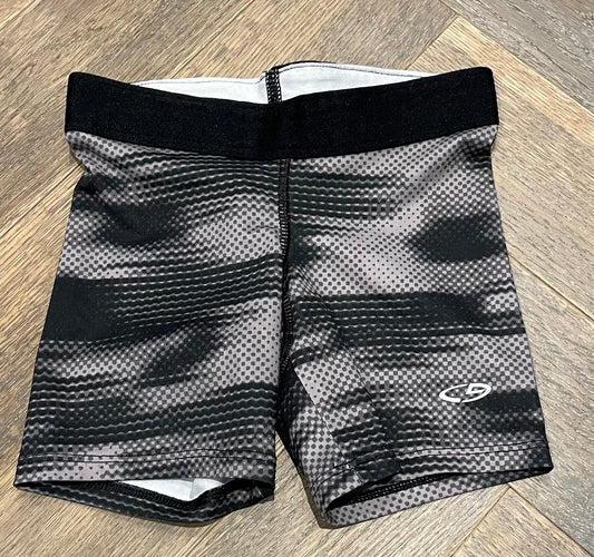 Black  Champion Bike Shorts, 4-5Y