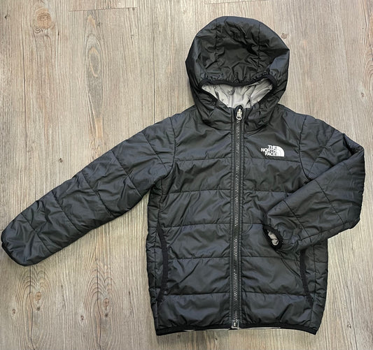 Black  Northface Reversible Puff, 5Y